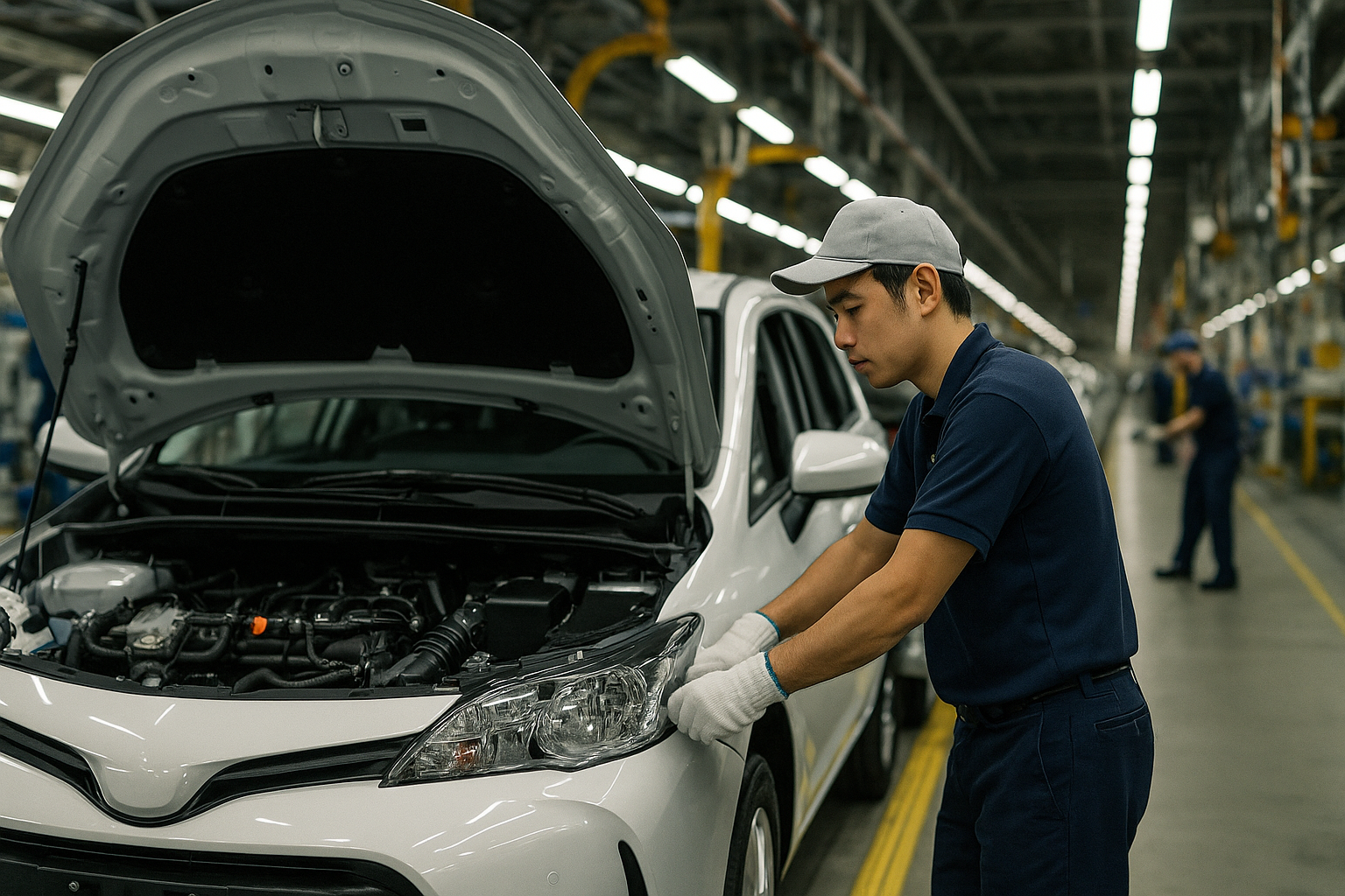 製造ラインの現場イメージ
